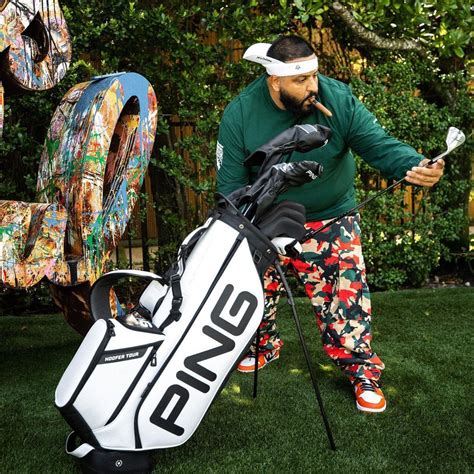 dj khaled golf bag